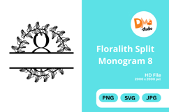 Floralith Split Monogram Product Image 1