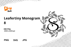 Leafertiny Monogram Product Image 1