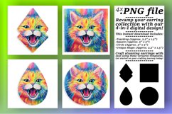 Artistic Cat Creations: Sublimation Wonder Product Image 1