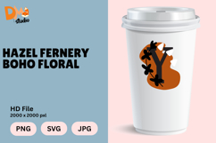 Hazel Fernery Boho Floral Monogram Product Image 1
