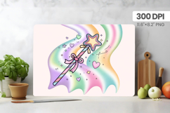 Happy New Year Cutting Board PNG Festive New Year's Eve 2026 Product Image 1