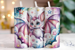 Halloween Bat Tumbler Wrap | Sublimation | Tumblers Product Image 1