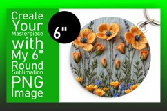 Beautiful 3D Floral Ornament Design Product Image 1