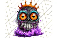 Spooky Cute Monster PNG Clipart, Adorable Halloween Monsters Product Image 3