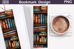 Bookmark Books Sublimation Design | Bookmark Book Lover Product Image 1