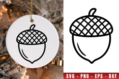 Christmas icon svg, icon png clipart, christmas outline svg Product Image 1
