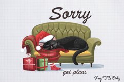 Funny Christmas Sublimation Clipart PNG Product Image 1