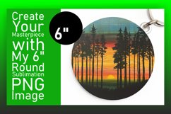 Seaside Splendor: Sublimation Circle Showcase Product Image 1