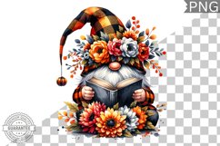 Halloween Gnome Sublimation - Clipart PNG Design Product Image 1
