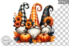 Halloween Gnome Sublimation - Clipart PNG Design Product Image 1