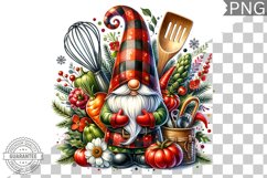 Christmas kitchen Gnome Sublimation - Clipart PNG Design Product Image 1