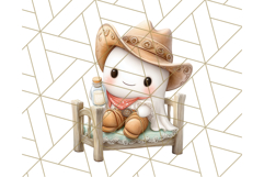 Old West Ghost Halloween PNG Clipart Product Image 3