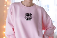 Gildan 18000 Light Pink Mockup, Mockup Product Image 1
