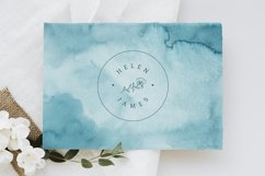 35 Light Sea Green Watercolor Backgrounds, Artistic Textures Product Image 3