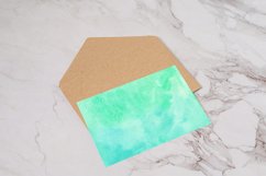 35 Light Sea Green Watercolor Backgrounds, Artistic Textures Product Image 4