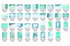 35 Light Sea Green Watercolor Backgrounds, Artistic Textures Product Image 5
