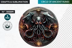 Cthulhu PNG Clipart,Call of Cthulhu, Lovecraft cliparts Product Image 1