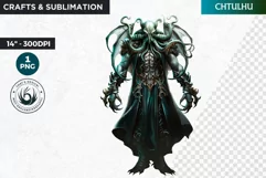 Cthulhu PNG Clipart,Call of Cthulhu, Lovecraft cliparts Product Image 1