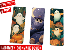 Halloween Bookmark Collection | 2x6 PNG Printable ,Halloween Product Image 1