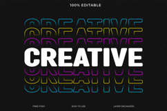Abstract Liquid Distorted Text Effect Product Image 1