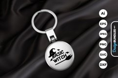 Witch Quotes Keychain Product Image 1