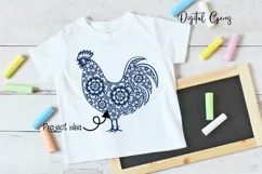 Rooster, Chinese new year SVG / DXF / EPS / PNG files Product Image 5