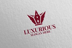 Crown Luxurious Royal Logo 88 Product Image 5