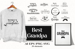 Best Grandpa SVG Product Image 1