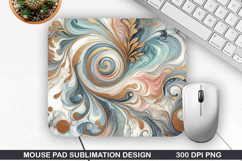 Mouse Pad Sublimation, Spring Mouse Pad PNG Design Product Image 1