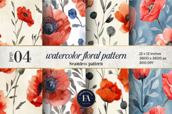 Watercolor Floral Abstract | Floral pattern Product Image 1