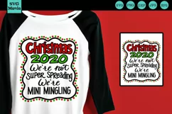 Pandemic Christmas SVG File, Christmas 2020 SVG Funny, SVG Product Image 1