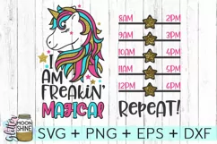 I Am Freakin' Magical SVG DXF PNG EPS Cutting Files Product Image 2
