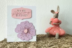 Floral Card SVG Template | You Are Awesome | Mother's Day Product Image 2