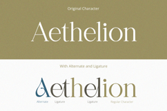 Aethelion - Serif Font Product Image 2