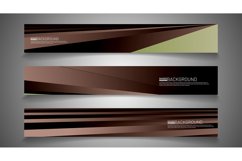 Vector material design banner background. Abstract creative Product Image 1
