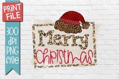 Merry Christmas Sublimation Design Product Image 1