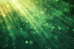 Green and Gold Light Background Wallpaper Product Image 1