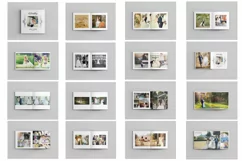 Wedding Photo Album Template | 12x12 Photoshop Template Product Image 1