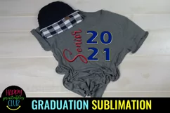 Senior 2021 Sublimation- Graduation Sublimation PNG Product Image 1