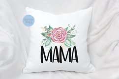 Floral Mama sublimation design Product Image 2