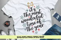 It's Just Wonderful Time Of The Year - Christmas SVG EPS Product Image 1