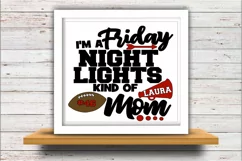 Football svg SVG DXF JPEG Silhouette Cameo Cricut cheer mom Product Image 2