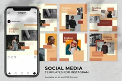 Fashion Sale Promotion Instagram Social Media Template Product Image 1
