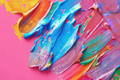 Colorful Abstract Painting Background Wallpaper Product Image 1