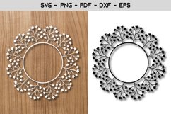 Star Frame Paper Template Design Product Image 1