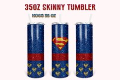 glitter 35oz Skinny Tumbler PNG Product Image 1