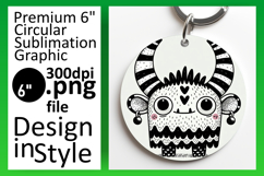 Dynamic Circle Design for Coaster Template , Monster Product Image 1