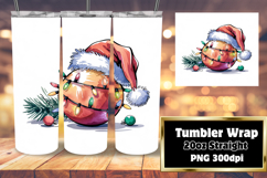 LUXURIOUS 20oz PNG Tumbler Template , Holiday Product Image 1