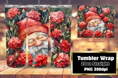 Summer Bloom Sublimation Tumbler Wrap 20oz Product Image 1
