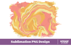 Retro Background Png Fluid Marble Paper Sublimation Splash Product Image 1